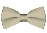 NYFASHION101 Men's Solid Color Adjustable Pre-Tied Bow Tie