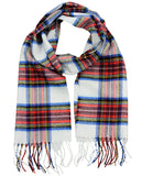 D&Y Unisex Classic Softer Than Cashmere Plaid Fringe End Scarf