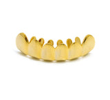Hip Hop Rapper's Style Dental Grillz in Gold-Tone, FHS001G
