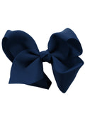 NYFASHION101 Toddlers' Girls' Smooth Grosgrain Ribbon Bow Alligator Clip