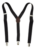 NYFASHION101 Men's Elastic Adjustable Trouser Braces Y Back Suspenders