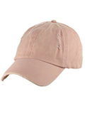 D&Y Unisex Snow Washed Distressed Cotton Twill Precurved Bill Baseball Cap