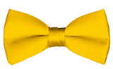 NYFASHION101 Men's Solid Color Adjustable Pre-Tied Bow Tie