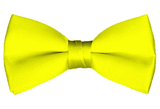 NYFASHION101 Men's Solid Color Adjustable Pre-Tied Bow Tie