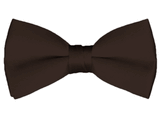 NYFASHION101 Men's Solid Color Adjustable Pre-Tied Bow Tie