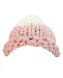 NYfashion101 Two Tone Handmade Big Chunky Loop Helsinski Hat Beanie