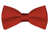NYFASHION101 Men's Solid Color Adjustable Pre-Tied Bow Tie