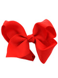 NYFASHION101 Toddlers' Girls' Smooth Grosgrain Ribbon Bow Alligator Clip