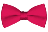 NYFASHION101 Men's Solid Color Adjustable Pre-Tied Bow Tie