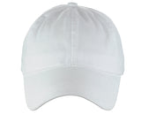 Unisex Washed Twill Low Profile Adjustable Baseball Dad Cap Hat