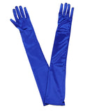 NYFASHION101 Women's Classic Long Opera Length Satin Gloves 16BL