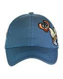 C.C Colorful Embroidered Butterfly Adjustable Precurved Baseball Cap Hat