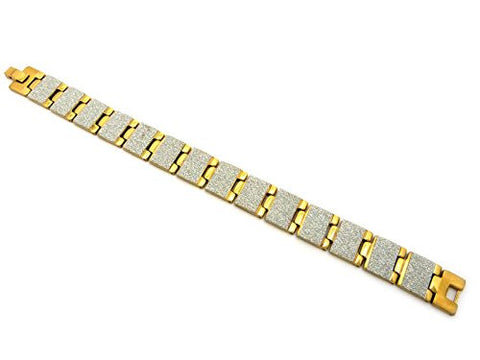 Watch Band Style Square Link Bracelet