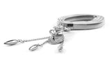 NYfashion101 (Tm) Women's High Heel Rhinestone Design w/ Lobster Clasp Elastic Waist Chain CH-106