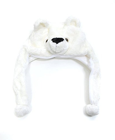 Hat-imals Polar Bear Plush Winter Hat