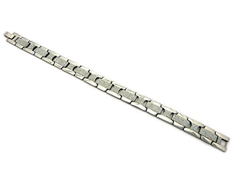 Steel Watch Band Style Link Bracelet