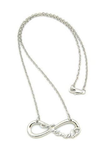 Animal Celebrity Fans 18" Infinity Heart Necklace