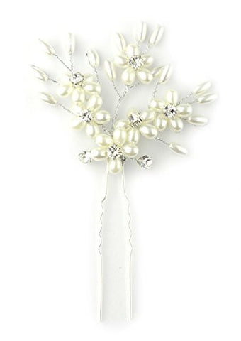 6 Flower Charm Hair Stick Jewelry