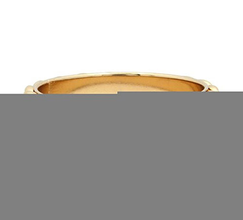 18mm Chain Wrap Bangle Bracelet in Gold-Tone