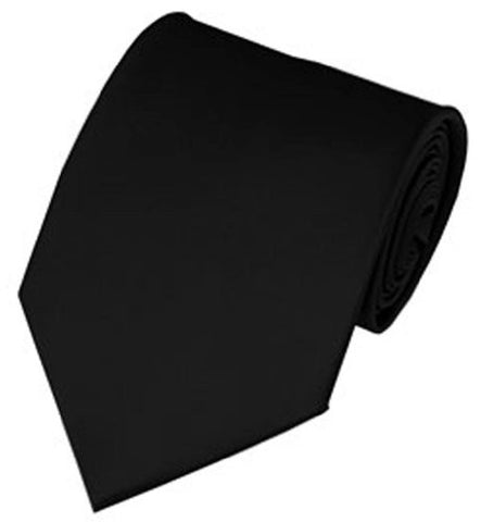 Mens Solid Color XL Ties