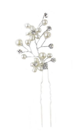 2 Flower Charm Hair Stick Jewelry for Women