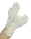 NYfashion101 Exclusive Women's Chic Crinkle Wrist Winter Warm Gloves