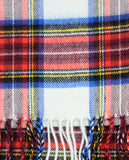 D&Y Unisex Classic Softer Than Cashmere Plaid Fringe End Scarf