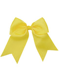 NYFASHION101 Women's Girls' Smooth Grosgrain Ribbon Bow Alligator Clip