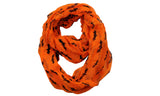 Halloween Theme Sheer Loop Infinity Scarf