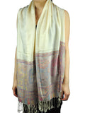 NYFASHION101 Women's Large Soft Embroidered Elephant Scarf Shawl Wrap