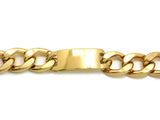 Celebrity Style 24mm 8.75" ID Cuban Link Chain Bracelet in Gold-Tone