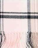 D&Y Unisex Classic Softer Than Cashmere Plaid Fringe End Scarf