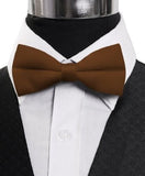 Fabulous Men's 2.5" Poly Satin Banded Bow Ties 29 Colors