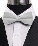 Fabulous Men's 2.5" Poly Satin Banded Bow Ties 29 Colors