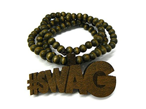 #SWAG Wood Necklace