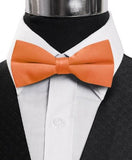 Fabulous Men's 2.5" Poly Satin Banded Bow Ties 29 Colors
