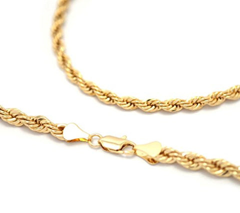 Unisex Hip Hop Rope Chain Necklace