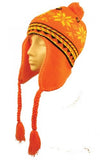 Women's Warm Neon Knit Trapper Winter Hat