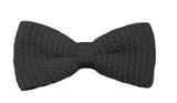 Men's Solid Trendy Pre-Tied Knitted Bow Ties