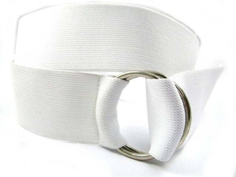 Stretch Elastic Belt with Round Buckle OFA