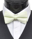 Fabulous Men's 2.5" Poly Satin Banded Bow Ties 29 Colors