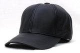 Unisex Adjustable Genuine Leather Baseball Cap Hat