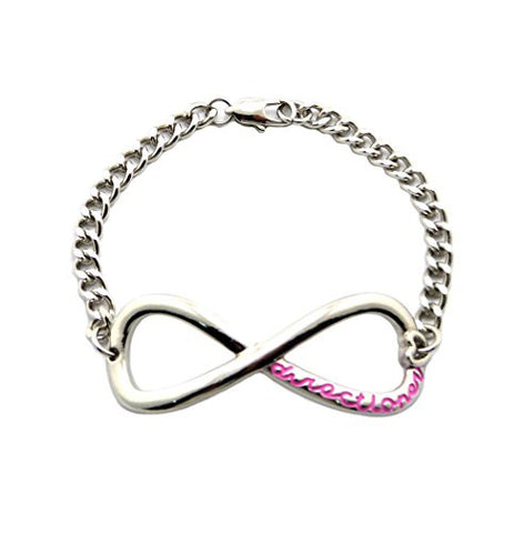 Directioner® Polished Infinity Link Bracelet