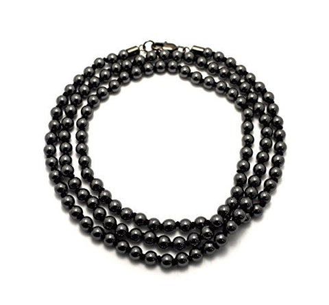Artificial Stone Bead Chain Necklace