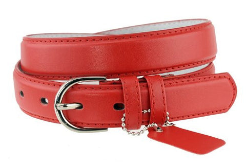 Nyfashion101 Women's Basic Leather Dressy Belt w/ Round Buckle H001-Re NYFASHION101 Nyfashion101 Women's Basic Leather Dressy Belt w/ Round Buckle H001-Re NYFASHION101