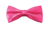 Men's Solid Metallic Bow Ties