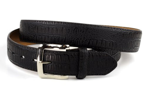 NYfashion101 (TM) Unisex Crocodile Print Adjustable Faux Leather Belt w/ Single Pin Buckle 2711