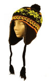 Women's Warm Neon Knit Trapper Winter Hat