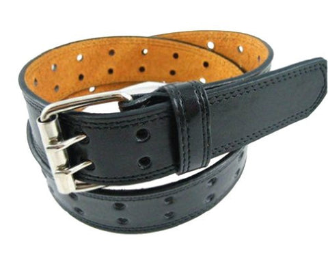 Solid Rich Fashion Color Double Grommet Belt