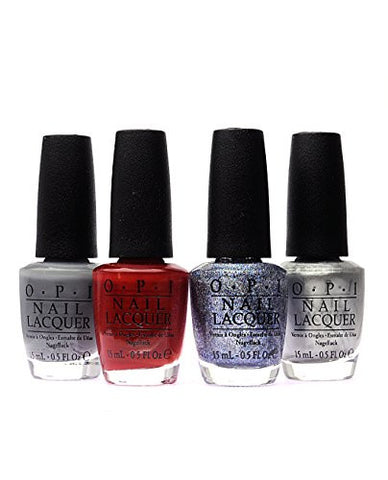 OPI Nail Polish 50 Fifty Shades of Grey 4-Pack F74+F75+F77+F78